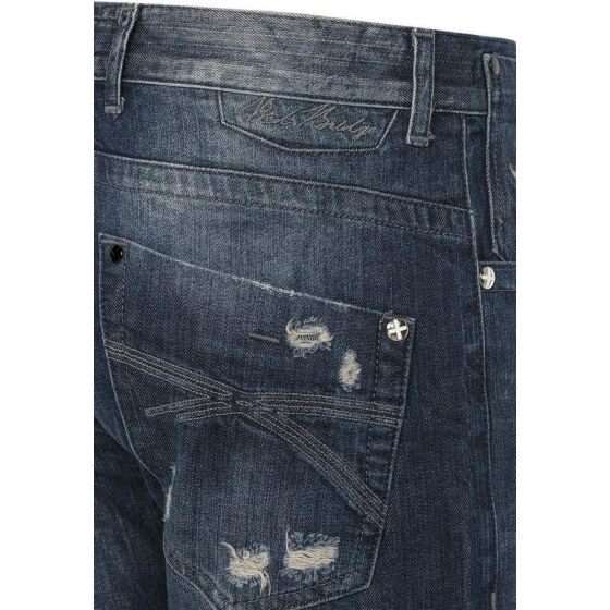 Red Bridge Jeans Hose Used-Look RB-162