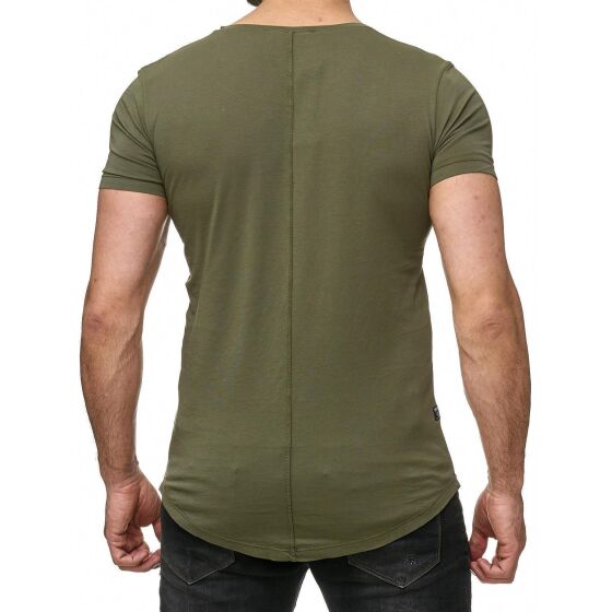 Red Bridge Herren Basic Oversized T-Shirt Khaki