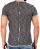 Red Bridge Mens External Three Ply Chunky Knit T-Shirt Black