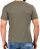 Red Bridge Herren T-Shirt Breeze and Streets Ripped Destroyed Khaki