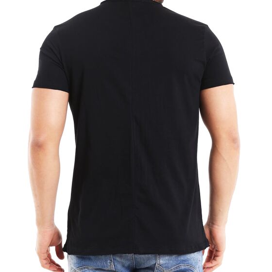 Red Bridge Mens T-Shirt Camo Skull Black with rhinestones