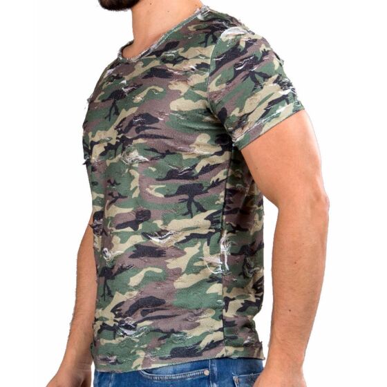 Red Bridge Mens Army Of One Camouflage Military T-Shirt