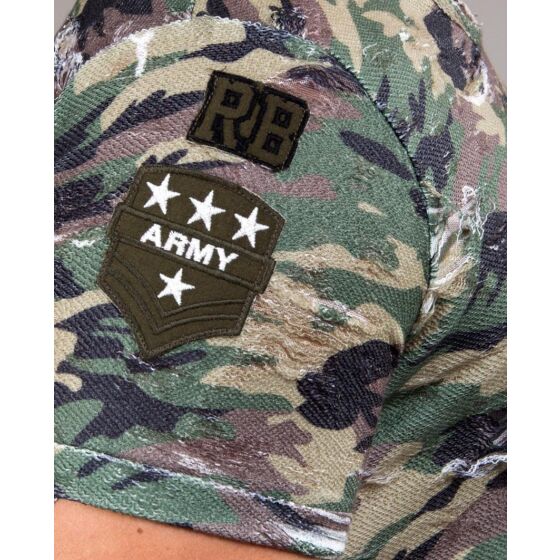 Red Bridge Mens Army Of One Camouflage Military T-Shirt