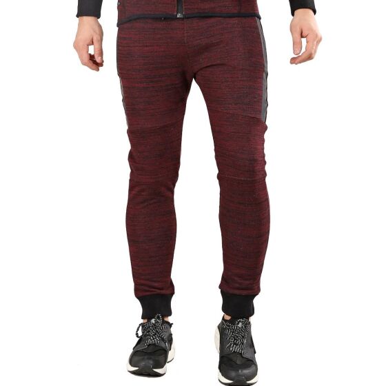 Red Bridge Herren Jogginghose Jacke Trainingsanzug Unterteil Transitional Pants Bordeaux Rot