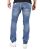 Red Bridge Mens Jeans Pants Zipper Destroyed Blue Straight Fit Used Look