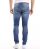Red Bridge Mens Jeans Troy Destoyed Distressed Blue Straight Used-Look Destroyed