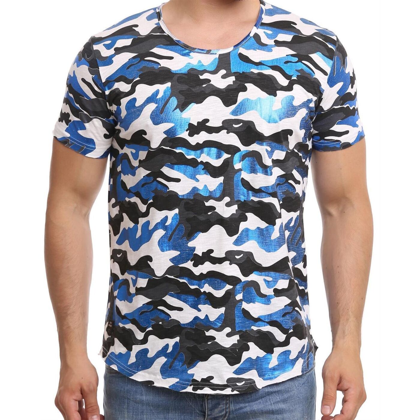 camouflage t shirt herren