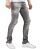 Red Bridge Herren Jeans Hose Slim Fit Röhrenjeans Skinny Pants Denim Grau