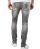 Red Bridge Herren Jeans Hose Slim Fit Röhrenjeans Skinny Pants Denim Grau