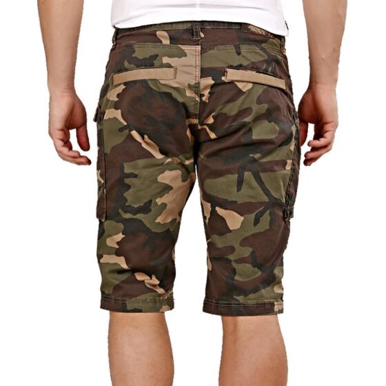Red Bridge Herren Capri Shorts Working Agility Camouflage