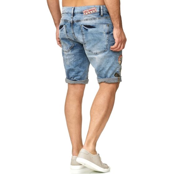 Red Bridge Herren Jeans Capri Shorts Working Agility