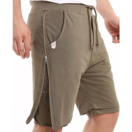 Red Bridge Mens Double Layered Khaki Shorts