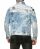 Red Bridge Mens Denim Jacket Bold Duty Military Destroyed Blue XL