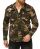Red Bridge Mens Jacket Urgent Duty Camouflage Military Transition Jacket Khaki