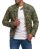 Red Bridge Mens jacket transition jacket biker jacket quilted camouflage L