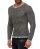 Red Bridge Mens Fresh Color Pullover Knitted Longsleeve Anthracite