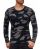 Red Bridge Mens Camouflage 2118 Longsleeve with Chest Pocket Black