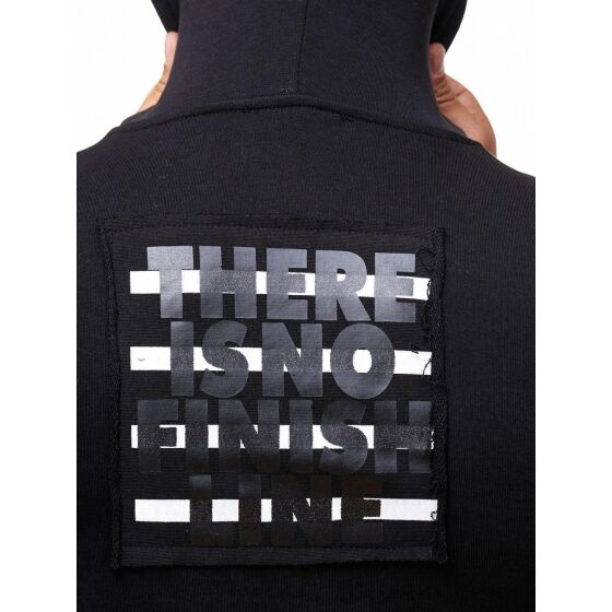 Red Bridge Mens Way Out Sweatshirt Hoodie Oversize Black