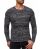 Red Bridge Mens Vintage RBC Knit Sweater With Pattern Pullover Sweat Black