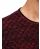 Red Bridge Mens Vintage RBC Knit Sweater with Pattern Pullover Sweat Bordeaux