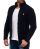 Red Bridge Mens PREMIUM RB Cardigan Transition Jacket Sweat Black