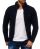 Red Bridge Mens PREMIUM RB Cardigan Transition Jacket Sweat Black