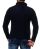 Red Bridge Mens PREMIUM RB Cardigan Transition Jacket Sweat Black