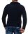 Red Bridge Mens PREMIUM RB Cardigan Transition Jacket Sweat Black