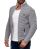 Red Bridge Mens PREMIUM RB Cardigan Transition Jacket Sweat Black