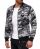 Red Bridge Mens College US Army Sweat Jacket with Patches Camouflage Gray XXL