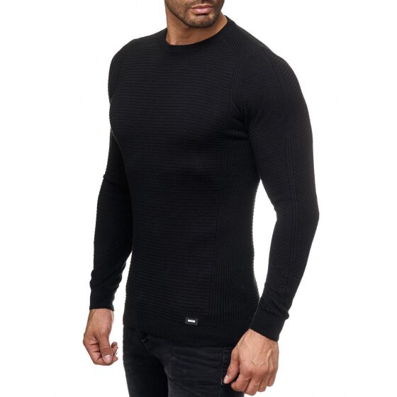 Red Bridge Herren TRBC Classic Business Strickpullover Pullover Sweat Schwarz