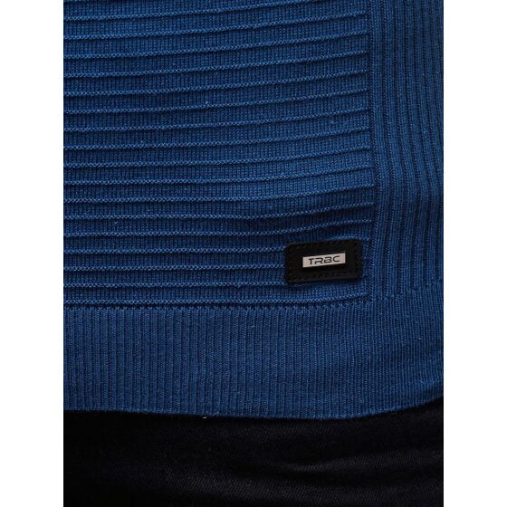 Red Bridge Mens TRBC Classic Business Knit Jumper Sweater Sweat Blue
