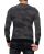 Red Bridge Mens New Style Camo Effect Knit Jumper Pullover Sweat Longsleeve Camouflage Black M