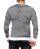 Red Bridge Mens New Style Camo Effect Knit Jumper Pullover Sweat Longsleeve Camouflage White