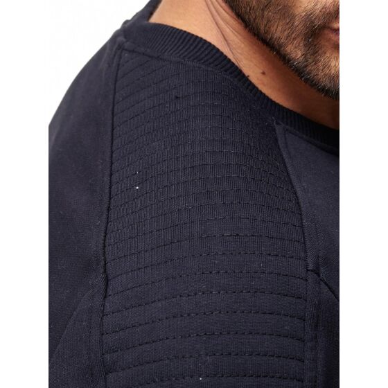Red Bridge Mens Basic Cotton Pullover Sweatshirt Longsleeve Black XXL