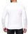 Red Bridge Herren Basic Cotton Pullover Sweatshirt Longsleeve Weiß