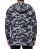 Red Bridge Mens Camo Cardigan Cardigan without Closure Transition Jacket with Hood Oversize Dark Blue S