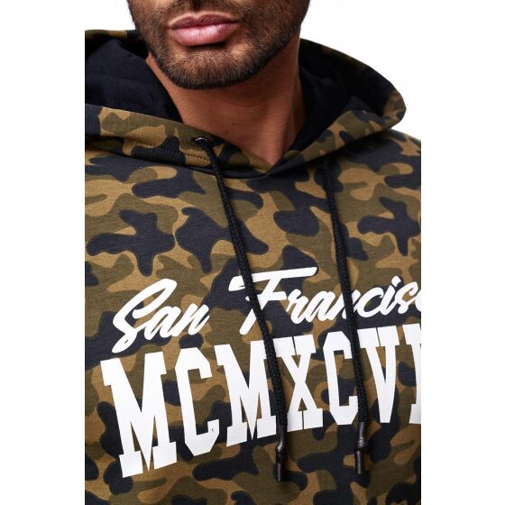 Red Bridge MCMXCVIII camo tracksuit jogging suit sports suit sweater & pants set camouflage