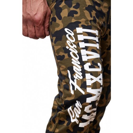 Red Bridge MCMXCVIII Camo Trainingsanzug Jogginganzug Sportanzug Pullover & Hose Set Camouflage