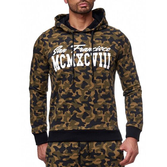 Red Bridge MCMXCVIII Camo Pullover Sweatshirt Camouflage