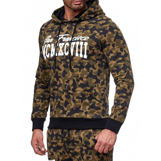 Red Bridge MCMXCVIII Camo Pullover Sweatshirt Camouflage