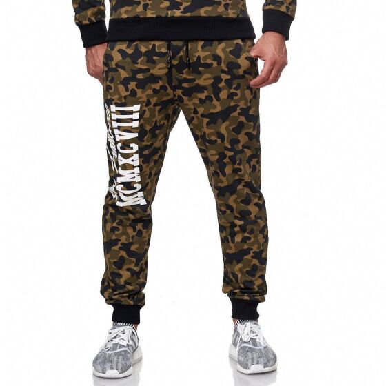 Red Bridge MCMXCVIII Camo tracksuit jogging suit sports suit pants pant jogging pants (bottom) camouflage S