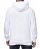 Red Bridge Mens sweatshirt all over ripped hoodie destroyed effect long-sleeved shirt white XXL