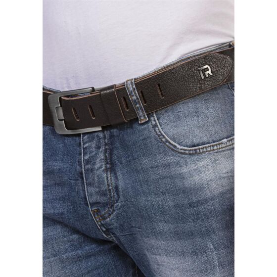 Red Bridge Herren Gürtel Ledergürtel RBC Premium Braun