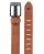 Red Bridge Mens Belt Genuine Leather Leather Belt RBC Premium Medium Brown (Braun-2)