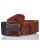 Red Bridge Mens Belt Genuine Leather Leather Belt RBC Premium Medium Brown (Braun-2) 95
