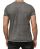 Red Bridge Mens T-Shirt Vintage Oil Washed Stitched Chest Flower Anthracite S