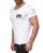 Red Bridge Mens T-Shirt BRAVE Rings Club Style Shirt M1229 White XL