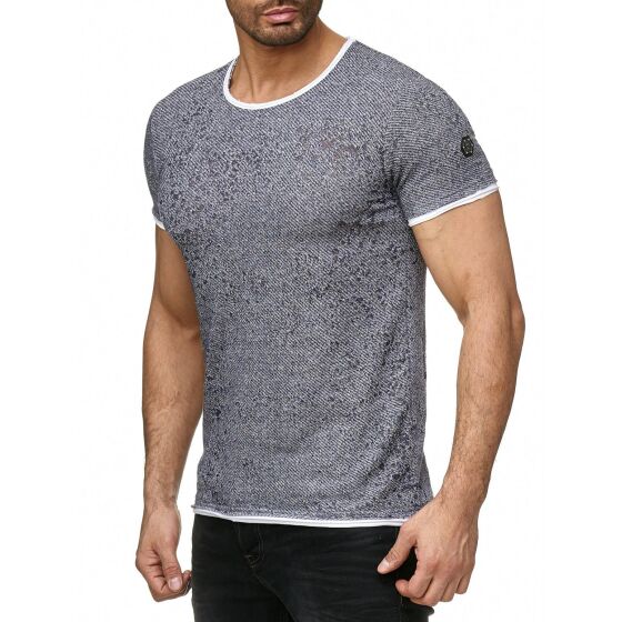 Red Bridge Mens Destroyed Layered T-Shirt