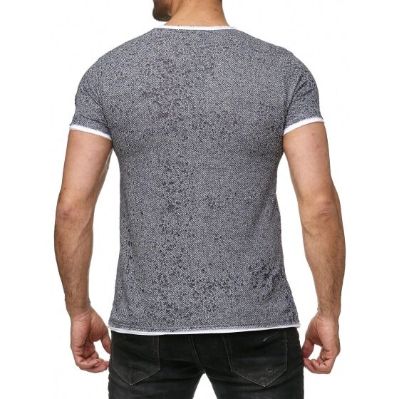 Red Bridge Mens Destroyed Layered T-Shirt